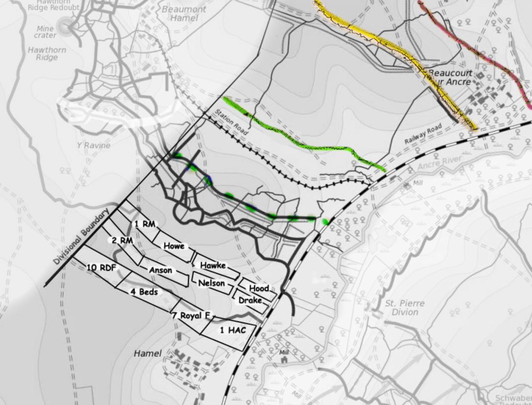Battle of the Ancre objectives
