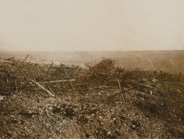 German wire at Beaucourt during the battle