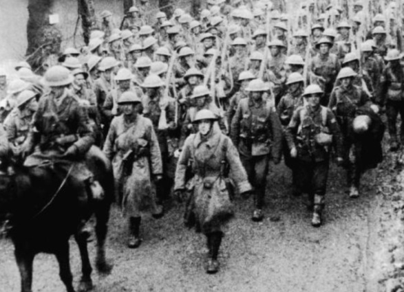 Returning from the battle