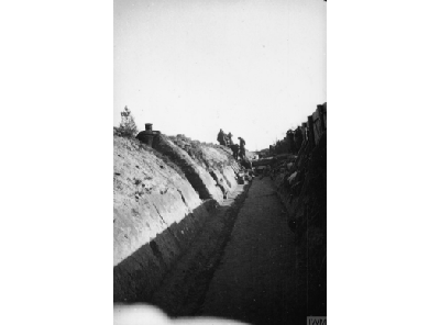 Anson Battalion in Antwerp trenches