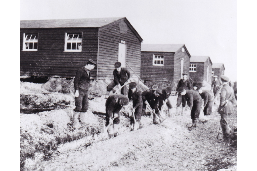 Making roads at Blanford