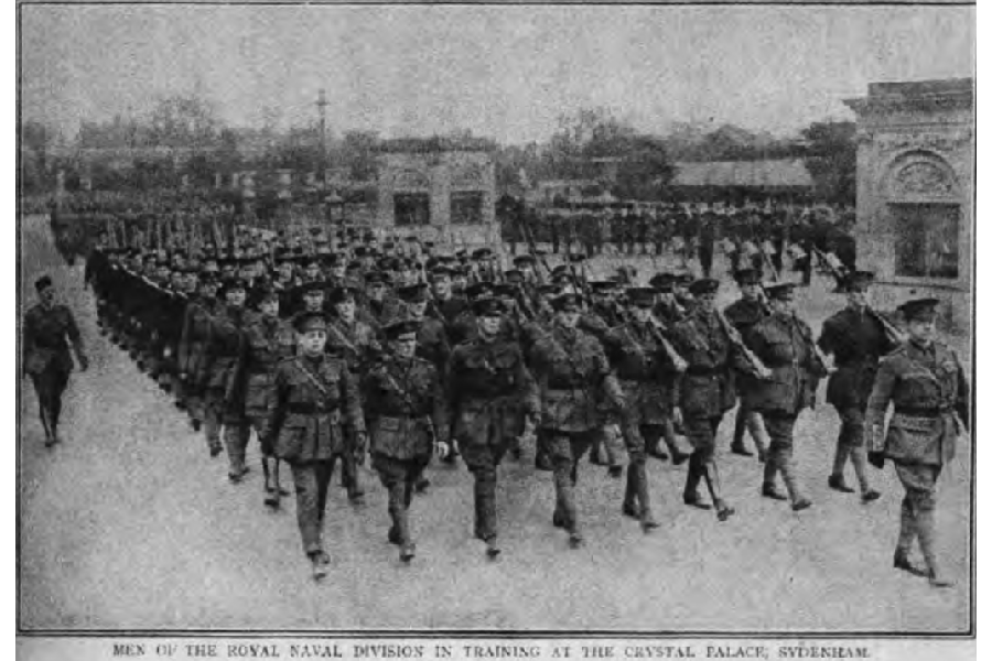Parading