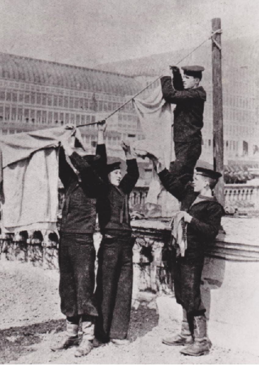 Washing day at Crystal Palace