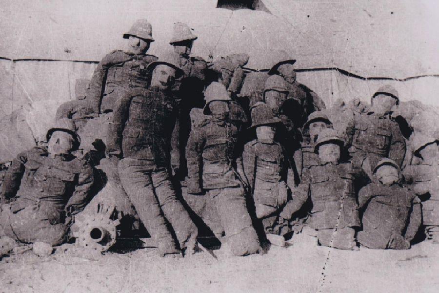 Royal Naval Division .info RND Gallipoli evacuation dummies