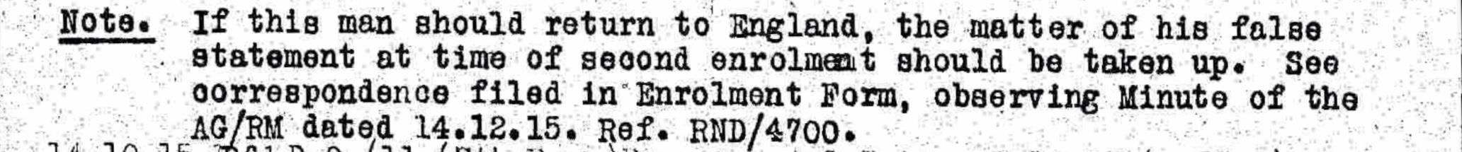 Robert Hamilton service record 2