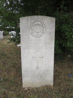 Royal Naval Division .info Thomas Cameron's grave
